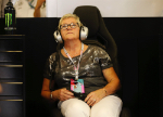 Lewis Hamilton's mother, Carmen