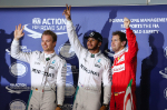 Nico Rosberg, Lewis Hamilton, Sebastian Vettel