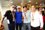 Chester Bennington (Linkin Park), Mick Schumacher, Dave 'Phoenix' Farrell (Linkin Park), DJ Joe Hahn (Linkin Park)