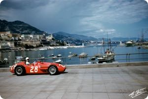 Stirling Moss 1956 Monaco