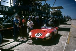 Stirling Moss 1957 Sebring