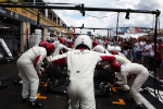 Sauber pitstop