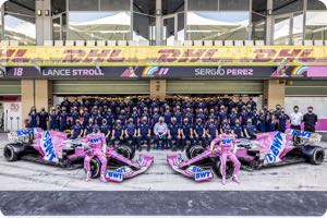 Racing Point-Mercedes team