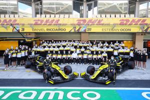 Renault team