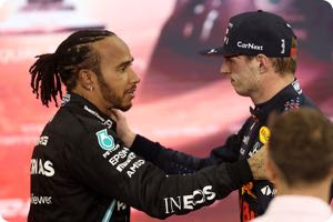 Lewis Hamilton, Max Verstappen