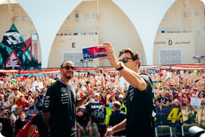 Lewis Hamilton, George Russell