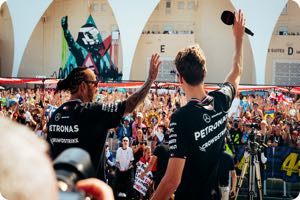 Lewis Hamilton, George Russell