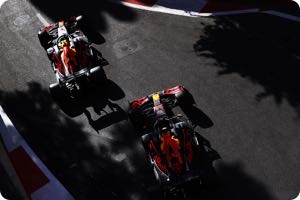 Sergio Perez, Max Verstappen