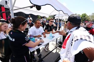 Lewis Hamilton, George Russell