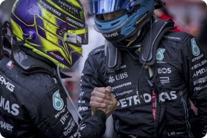 Lewis Hamilton, George Russell