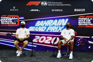 Valtteri Bottas, Lewis Hamilton