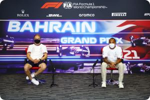 Valtteri Bottas, Lewis Hamilton