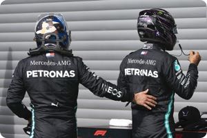 Valtteri Bottas, Lewis Hamilton