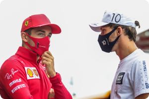 Charkes Leclerc, Pierre Gasly