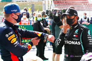 Max Verstappen, Lewis Hamilton