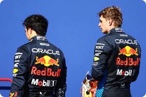 Sergio Perez, Max Verstappen