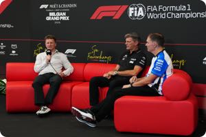 Graeme Lowdon, Cadillac F1 Team Chief, Alan Permane, Team Principal