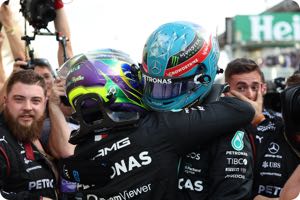 Lewis Hamilton, George Russell