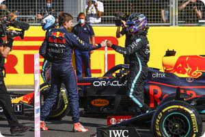 Max Verstappen, Lewis Hamilton