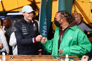 George Russell, Lewis Hamilton