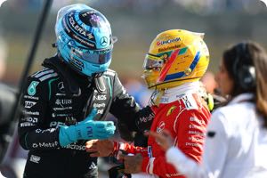 George Russell, Lewis Hamilton