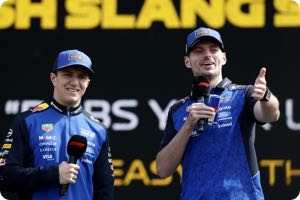 Isack Hadjar, Max Verstappen