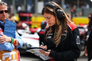Laura Mueller, Race Engineer, Haas F1 Team