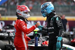 Charles Leclerc, George Russell