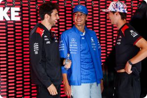 Esteban Ocon, George Russell, Oliver Bearman