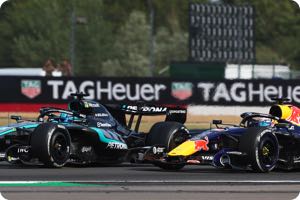 George Russell, Max Verstappen