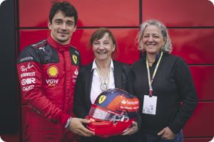 Charles Leclerc, Joann Villeneuve, Melanie Villeneuve