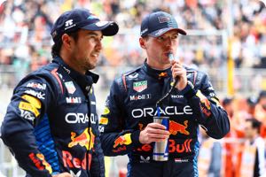 Sergio Perez, Max Verstappen