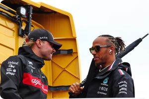 Valtteri Bottas, Lewis Hamilton