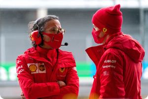 Laurent Mekies, Sebastian Vettel