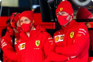 Sebastian Vettel, Charles Leclerc