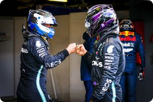 Valtteri Bottas, Lewis Hamilton