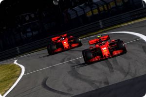 Charles Leclerc, Sebastian Vettel