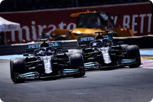 Valtteri Bottas, Lewis Hamilton