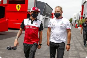 Kimi Raikkonen, Valtteri Bottas