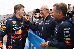 Max Verstappen, Helmut Marko, Christian Horner