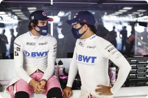 Lance Stroll, Sergio Perez