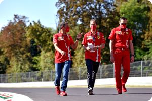 Charles Leclerc, Sebastian Vettel