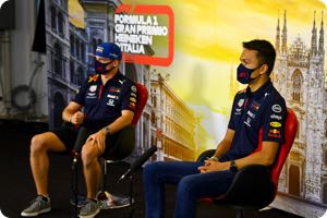 Max Verstappen, Alex Albon