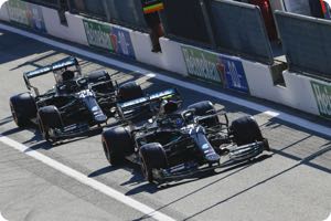 Valtteri Bottas, Lewis Hamilton