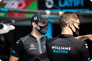 Nicholas Latifi, George Russell