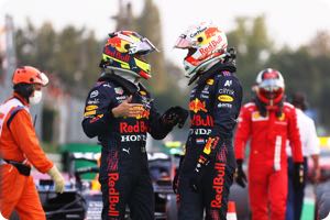 Sergio Perez, Max Verstappen