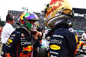 Sergio Perez, Max Verstappen