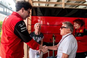 Mattia Binotto, Mario Andretti