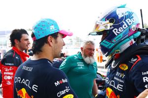 Sergio Perez, Max Verstappen