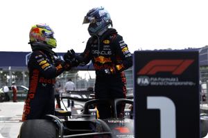 Sergio Perez, Max Verstappen